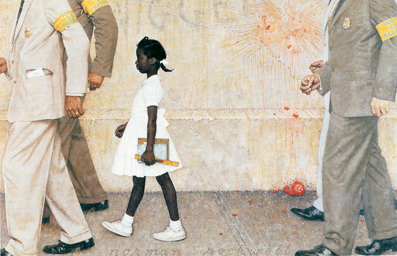Helnwein Child: Norman Rockwell